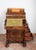 Antique Victorian Burl Walnut Writing Desk with Maple Inlay, England, 1800s For Sale - Image 3 of 11
