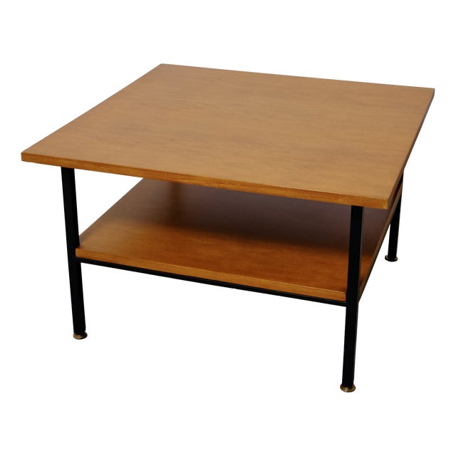 Vintage Italian Coffee Table in Wood, 1950s For Sale