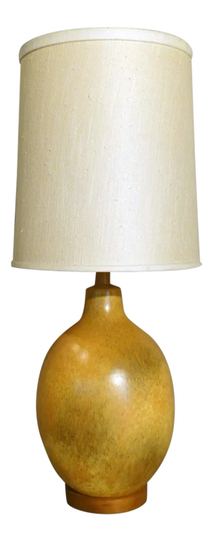 Nicely Glazed Large Warm Tone Table Lamp
