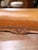 Early 20th Century French Louis XV Carved Walnut Bench With Leather Seat For Sale In Dallas - Image 6 of 10