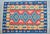 Vintage Turkish Rug Hand-Woven Kilim Rug - 3'10" X 5'6" For Sale - Image 12 of 13