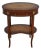 Maitland Smith Mahogany Leather Top Occasional Table For Sale