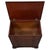 A highly unusual 18th-century English storage chest, finely crafted from mahogany and ingeniously designed to give the...