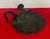 Antique Early 20th Century American Arts & Crafts Bronzed Iron Turkey Bird Card Tray For Sale - Image 10 of 15