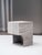 Contemporary Titanium Arch 01.2 C Side Table in Travertine by Sam Goyvaerts for barh.design For Sale - Image 3 of 13