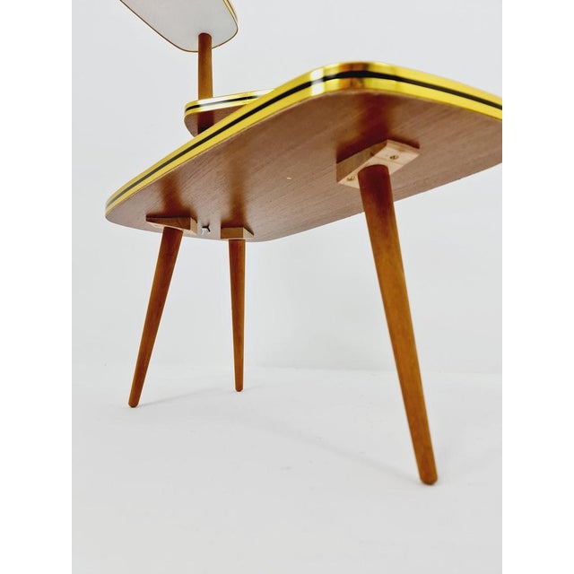 Brown Vintage German Plant Stand, 1950s For Sale - Image 8 of 11