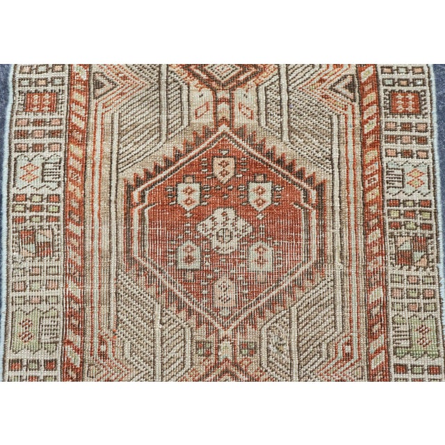 Turkish Vintage Rug 2'3" x 7' #16794 For Sale In Houston - Image 6 of 8