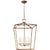 Darlana Extra Large Lantern in Gilded Iron Designer: Chapman & Myers Fixture Height: 42" Canopy: 7.5" Round Mounting:...