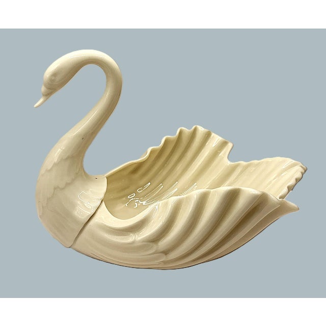 Vintage Lenox Porcelain Swan Trio — Made in USA (Original Factory in Trenton, NJ) A beautiful cohesive trio of vintage...
