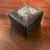 Textile Italian Leather Square Box For Sale - Image 7 of 7