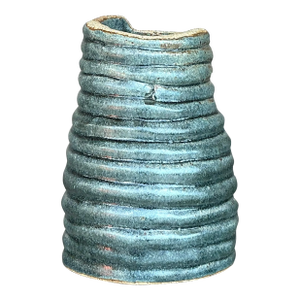 Vintage Boho Coil Pottery Vase