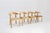 Set of 4 vintage Danish dining room chairs from the 1960s. These chairs from the 1960s are designed in solid wood. The...