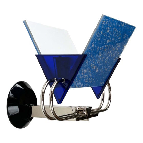 Postmodern Italian Model Murana Sconce by Perry A. King and S. Miranda for Arteluce, 1980s For Sale