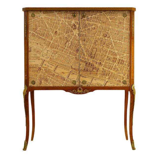 Gustavian Cabinet, Paris, 1950s For Sale