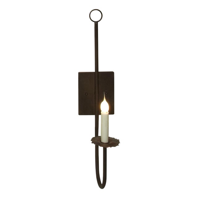 Single J Sconce by Lowcountry Originals For Sale