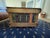 Gold 1990s Maitland-Smith Leather Stacked Books Game Table / Trunk Coffee Table With Backgammon & Checkers Board For Sale - Image 8 of 18