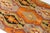 Orange Vintage Floor Anatolian Kilim Rug For Sale - Image 8 of 10