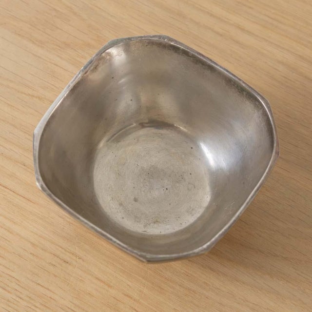 Silver 1930s Petite French Silver Vide Poche For Sale - Image 8 of 11