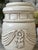 Antique Ornate Rustic French-Style Solid Wood Sculptural Floral Plant Stand Stool Side Table For Sale - Image 11 of 13