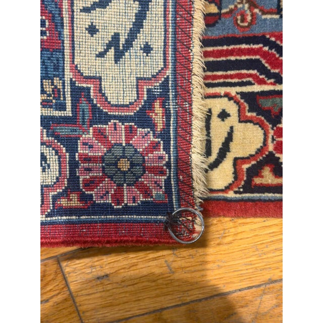 1930s 1930s Pasargad High Kpsi Fine 50 Raj Oriental Pictorial Rug Kork Wool For Sale - Image 5 of 15