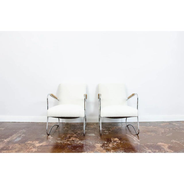 1950s Set of Mid-Century Armchairs from Wschod Zadziele, 1950s For Sale - Image 5 of 12