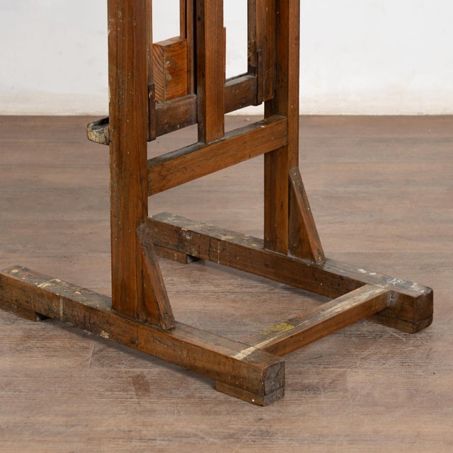 Late 19th Century Antique Wood Painter's Easel For Sale - Image 6 of 15