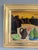 Brown Vintage 'Surrealist Still Life' Original Still Life Landscape Tempera Painting by Swedish Artist Eric Cederberg (1897-1984), Framed For Sale - Image 8 of 12