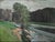 Loire Riverbank, 1930, Oil Painting For Sale - Image 10 of 10