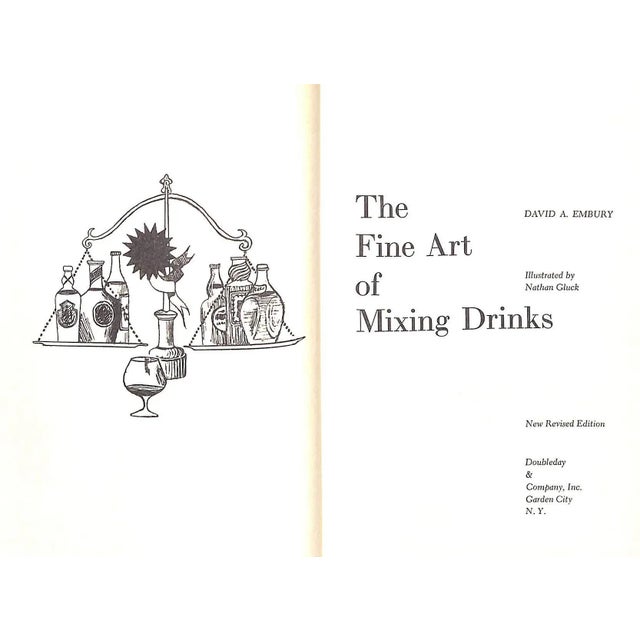 "The Fine Art of Mixing Drinks" 1958 Embury, David A. Chairish