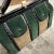 1960s Green and Brown Suede and Black Leather Italian Top Handle Bag For Sale - Image 9 of 13