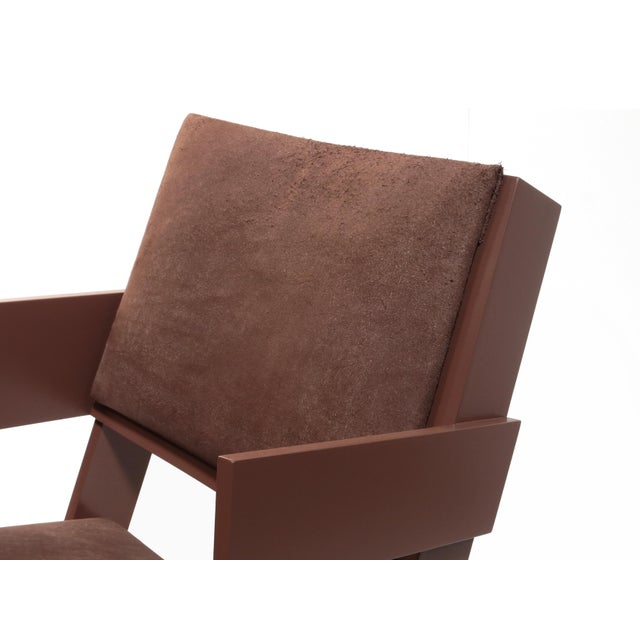 Set of Furniture Armchair and Ottoman by Tom Frencken For Sale - Image 6 of 11