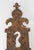 We are selling this great wrought iron escutcheon cover. This plate is probably American or European, 17th or 18th century...