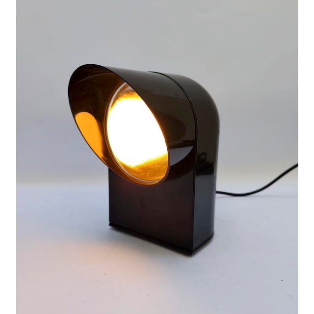 Vintage Space Age Lumenform Oliver Table Lamp from Paolo Piva, 1970s For Sale - Image 3 of 11