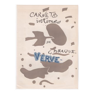 Georges Braque, Intimate Notebooks, 1955, Lithograph For Sale
