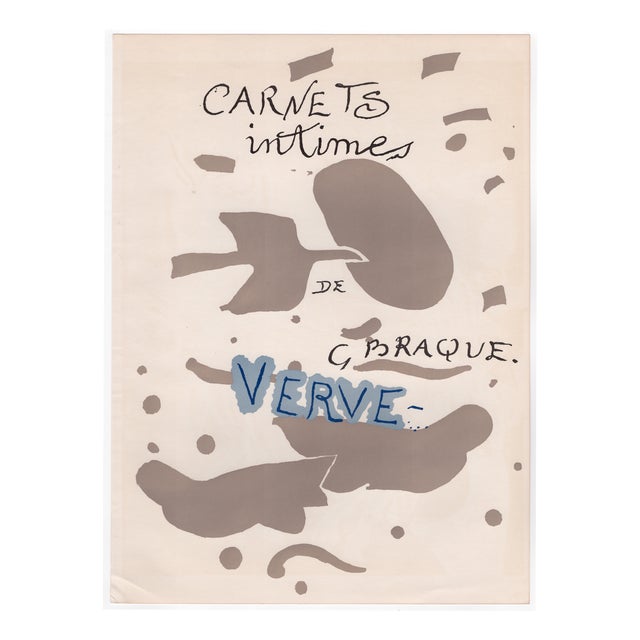 Georges Braque, Intimate Notebooks, 1955, Lithograph For Sale