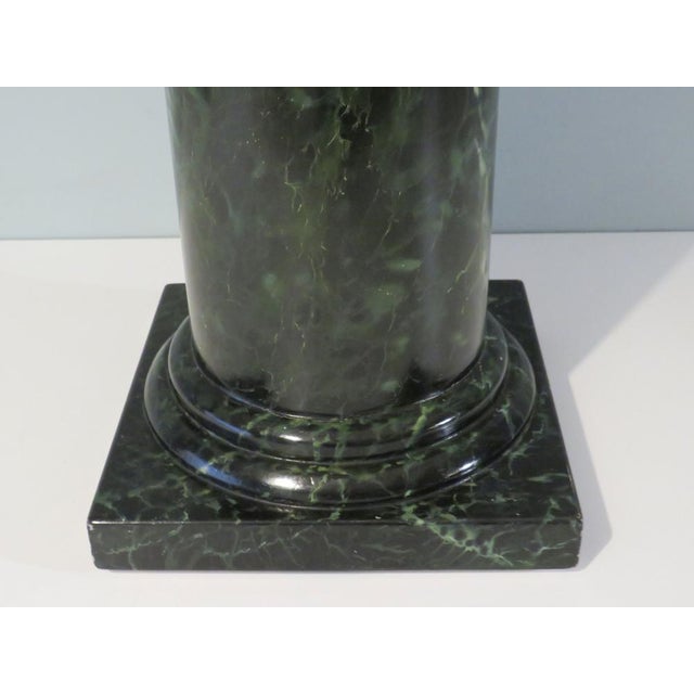 Faux Marble Column, 1950s For Sale - Image 13 of 15