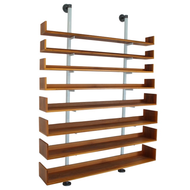 Wood Mid-Century Model 795 Bookcase by Carlo Scarpa for Bernini, Italy, 1980s For Sale - Image 7 of 18