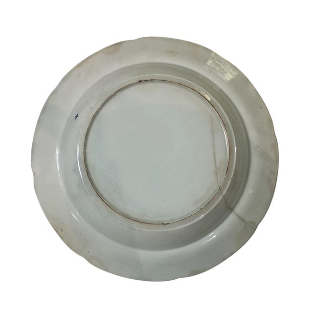 Early 19th Century English Staffordshire Blue and White Plates - A Pair For Sale In Tampa - Image 6 of 6