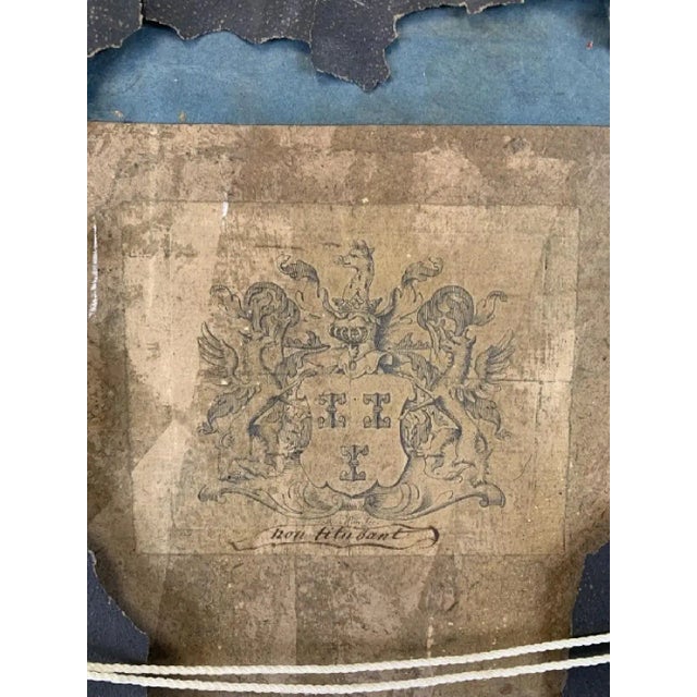 French 18th Century Gouache Portraits of French Aristocrats by Charles Noel - a Pair For Sale - Image 3 of 13