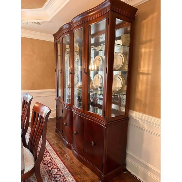 Art Deco Bernhardt Paris Line China Cabinet For Sale - Image 3 of 5
