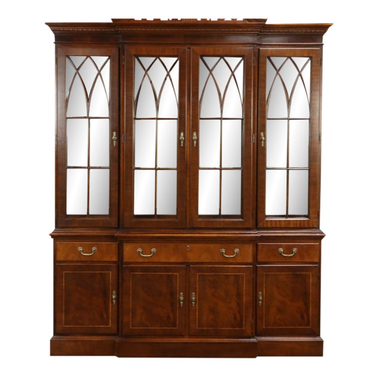Vintage Ethan Allen China Cabinet | Chairish