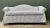 White Vintage Hickory Chair Tie Back Slipcovered Camelback Sofa For Sale - Image 8 of 13