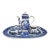 Late 20th Century Blue Willow Chinoiserie Coffee Serving Set - Set of 4 For Sale