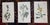 This set of nine (9) authentic antique early 1800's. botanical copperplate engravings from William Curtis Botanical...