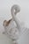 Mid-Century Modern Porcelain Swan Figurine With Gold Trim Shell Trinket Dish Made in Japan 4857b For Sale - Image 3 of 14