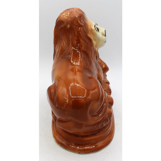 Last Quarter 19th Century Scottish Recumbent Lion Figure For Sale - Image 4 of 6