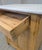 1920s Antique European Pine and Marble Side Table or Nightstand For Sale - Image 5 of 14