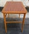 Mid-Century Modern Tile and Teak End or Drink Table, Sweden C. 1960 For Sale - Image 4 of 9