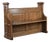 Antique Gothic Style Oak Church Pew with Carvings For Sale