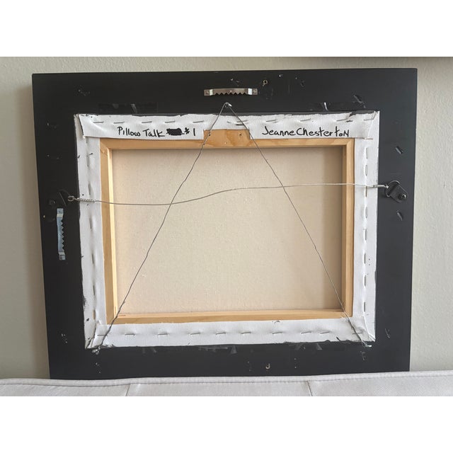 Oil Painting - Jeanne Chesterton Signed For Sale - Image 9 of 9